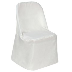 10 pcs Polyester Folding Chair Covers Wedding Linens Reception Party Supplies