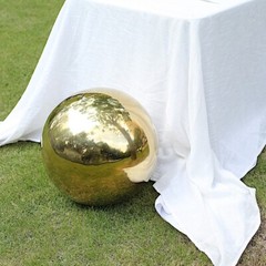 20 in Stainless Steel Globe Gazing Reflective MIRROR BALL Party Events Supplies