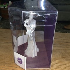 Wilton Wedding Cake Topper 202-258 The First Kiss. New In Original Box.