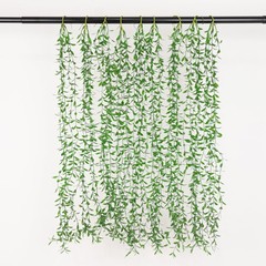 10 GREEN Artificial Ivy Greenery Garland Hanging Vines with Stems Party Events
