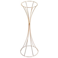 3Pcs Hourglass Wedding Flower Stand – Gold, Different Sizes, Table Centerpieces