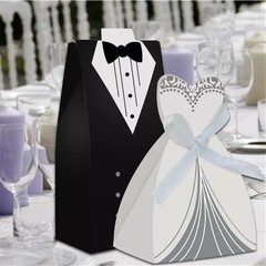 Wedding favors, wedding decorations, 100 pieces, 50/50 gifts for guests
