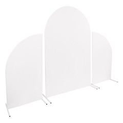 Wedding Arch Backdrop Stand Set Outdoor Floor Standing Background Decoration