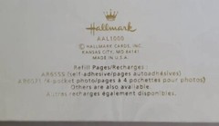 HALLMARK Anniversary Memories Keepsake Photo Album SEALED 8 Refill Pages