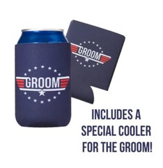 Bachelor Party Favors Can Coolers (pack) Groomsman Gift for Wedding I Team 7