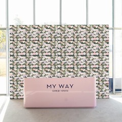 Flower Wall Panel 60 x 40 cm Rose Flower Backdrop Silk Fabric Floral Wall Mat