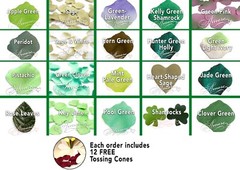 4000 Silk Rose Petals Wedding Bulk Green Variety Choose Color