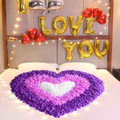 2000 PCS Artificial Silk Rose Petals for Wedding Party Favors Decoration and Vas
