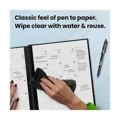 Rocketbook Smart Reusable Everyday Planner, Undated Weekly, Mon… FAST USA SHIP
