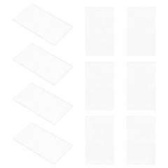 30Pcs Transparent Acrylic Name Card Holders for Wedding and Party Table Display
