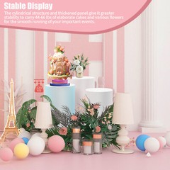 Flower Cylindrical Display Stands Display Rack Valentine’s Day Christmas Gift