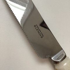 Vintage Lenox Wedding Promises Collection Porcelain & Stainless Steel Cake Knife