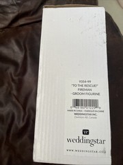 Fireman Groom Wedding Cake Topper TO THE RESCUE #9354-99 Weddingstar
