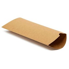 100Pc Small Kraft Paper Pillow Gift Boxes w/ Twine for Jewelry Candy Party Favor