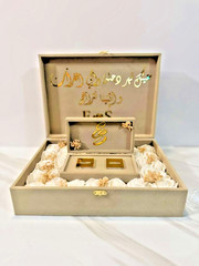 Custom Velvet Wedding Box