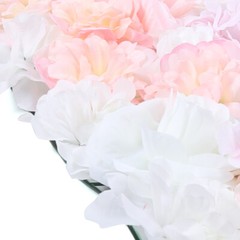 8 Pcs Wedding Artificial Silk Flower Wall Panel Floral Backdrop Party Decoration