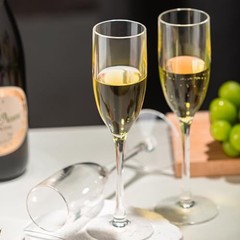 16 count Acrylic Champagne Flutes, 5 Oz Unbreakable Goblet Glasses Transparent