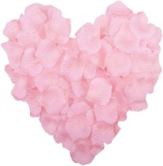 1000 Count Light Pink Artificial Rose Petals – Reusable Wedding Accents