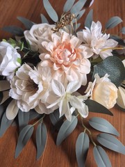 Set of 2 Artificial Flower Arch Arrangements Wedding Arch