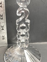 Set of 2 10 Inch 2000 Crystal Champagne Flute Glasses