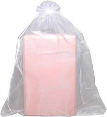 12X16 Inches Drawstring Organza Bags Sheer Large Pouches Wedding Favor Party Chr