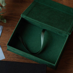 Handmade photo storage box 4×6 Wedding Anniversary Gift for Him Memory Keepsake