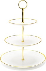 Versatile 3-Tier Serving Tray – Stunning Presentation for Cupcakes & Treats