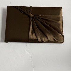 Guest Book Wedding Bridal Dark Brown Bow Lillian Rose 10”