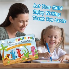Gooji Customizable Thank You Cards, 4.25×6 inch, 25 Pieces, with Envelopes, f…