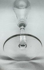 Set of 6 Clear Champagne Flute Glasses 8.5in Tall Classic Wedding Event