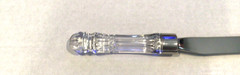 Waterford Crystal & Stainless Steel Serrated Knife, Wedding Cake Knife Excellent