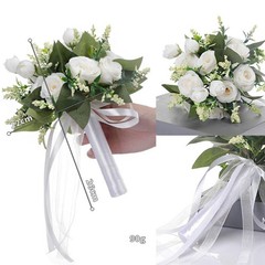 Simulation Bridal Bouquet Elegant Artificial Flowers for Celebrations Home Event