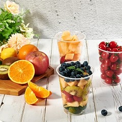 450 Pack 12 oz Clear Plastic Cups, Cold Disposable Plastic 12 oz – 450 ct