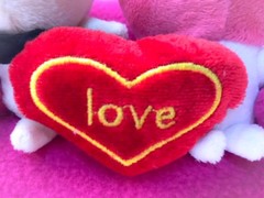 Personalized 3D Faces Stuffed Toys – Love Rabbit Couple on Sofa