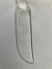 Vintage Depression Glass Fruit and Cake Knife Without Box