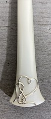 Mikasa Love Story Stainless Steel Wedding Cake Pie Server Set Swirl Hearts