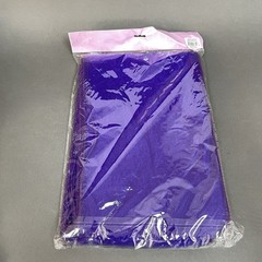 Natural Star Inc. NST Organza Chair Bow Purple 9″ x 10 feet Reusable Lot of 6