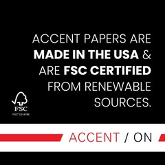 Accent Opaque 17” x 11” White Cardstock Paper, 200 Sheets (1 Ream), 100 lb