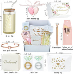 Will You Be My Bridesmaid Gift Box,Bridesmaids Proposal Gifts Set of 10-Bachelor