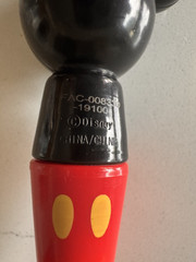 Disney Store Mickey Mouse Cake Server stainless steel Red/black/yellow EUC