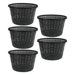 Aquatic For Plant Support Large Black Mesh Pots Perfectly Sized at 8 3 Inches