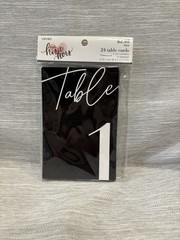 Studio His/hers Table Numbers