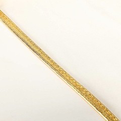 10 Gold Metallic Spandex Chair Sashes with Silver Buckles Wedding Decorations