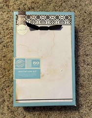 Gartner studios 50 Count Silver Invitation Kit