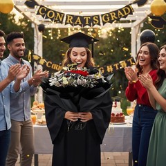 176 Pcs Graduation Money Flower Bouquet Kit Gifts Class of 2026 Money Bouquet Ma