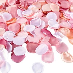 200Pieces Polyester Fabric Artificial Rose Petals For Anniversary And Proposals