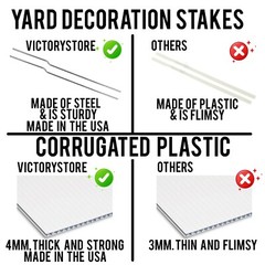 Victory Store Mr. and Mrs. Wedding Reception Decoration Signs Set, 7pcs