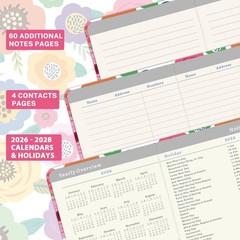 2026-2028 Pocket Planner/Calendar – 3 Year Monthly Planner 2026-2028, Jan.202…