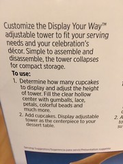 Wilton Adjustable Cupcake Tower Stand 25 Cupcake Centerpiece Fillable Candy