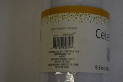 Celebrate It Tulle 271561 8-1/2″ x 50 yds 100% Polyester White